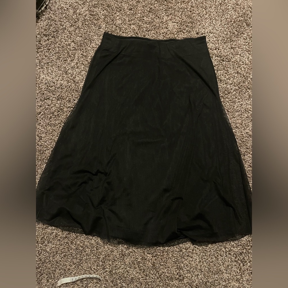 1. State Mesh Midi Skirt